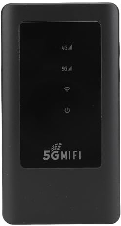 FILFEEL Enrutador de Punto de Acceso WiFi 5G, Conexión Portátil de Doble Banda IP54 para Viajes con Soporte para 16 Dispositivos