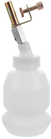 SHINEOFI Outil Remplissage Liquide Frein 1l Bidon Huile Métallique Buse Coudée Précision Anti-Fuite pour Entretien Auto Garage Atelier
