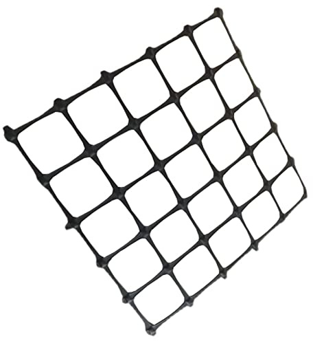Heavy Du Garden fjäderfä kyckling trådnät, svart plast djur bar för kaniner, rådjur och husdjur, tillfälligt staket för pooler ovan marken, 1,2 x 30 m/3,94 x 98 fot