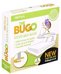 The Bugo 100 (B100103) Pack Soft Floor Bed Bug Detector and Trap ideal for travelling or for use in the home