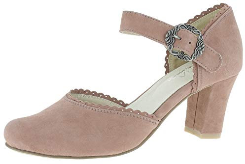 Hirschkogel Damen 3005715 Pumps, Pink Altrosa 059, 38 EU