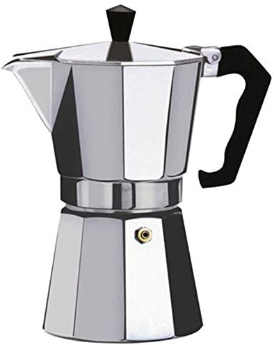 Fornello in Metallo Percolatore per caffè Espresso Percolatore per caffettiera Moka Pentola per caffettiera Attrezzo per caffettiera Grande capacità ad Alta Temperatura