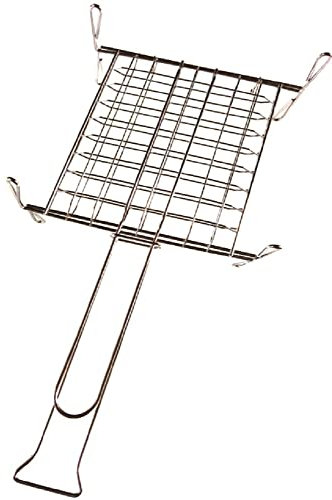 Sandrigarden Parrilla Doble con Patas 220 x 270 mm