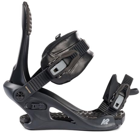 K2 Bedford Damen Snowboard-Bindungen, Größe M: 34-38, Schwarz