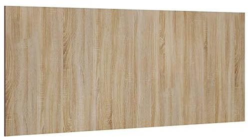 vidaXL Tête de lit Chêne Sonoma 200x1,5x80 cm Bois d'ingénierie