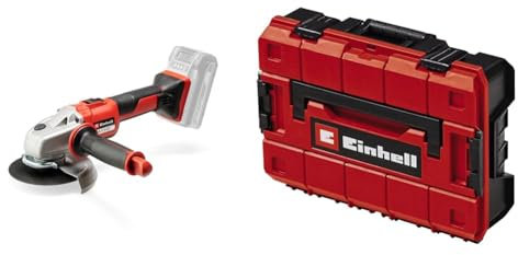 Einhell Professional Akku-Winkelschleifer AXXIO 18/125 Power X-Change (18 V, Ø 125 mm, 33 mm Schnitttiefe, Brushless, inkl. Koffer, ohne Akku, ohne Trennscheibe)