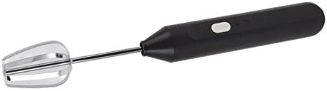 Mini Hand Blender Electric Coffee Mixer USB Charging Egg Beater Handheld 3 Speed Blender Milkshake Blender Foamer Kitchen Tools (Black)