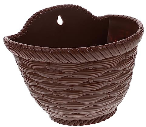 Mipcase Supports Muraux pour Plantes Panier Suspendu Mur Décoration Élégante pour Balcon Trous De Suspension Facile À Installer