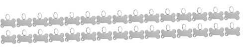 BESPORTBLE 30stücke Hundemarken Für Hunde Und Katzen Personalisierte Id Tags Robust Und Wasserfest Für Kleine Und Mittelgroße Haustiere Mit Gravierbarem Namen Und Telefonnummer