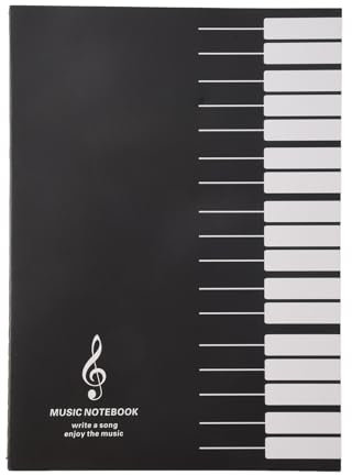 Cpolebev Fünf Zeilen Musik Notizbuch Musik Stab Stab Notizbuch
