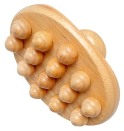 Nicear Holztherapie Massagewerkzeuge Cellulite Massageroller Holz Körperbürste Faszien Blaster Für Cellulite Entfernung Juckende Haut Linderung Körperformung