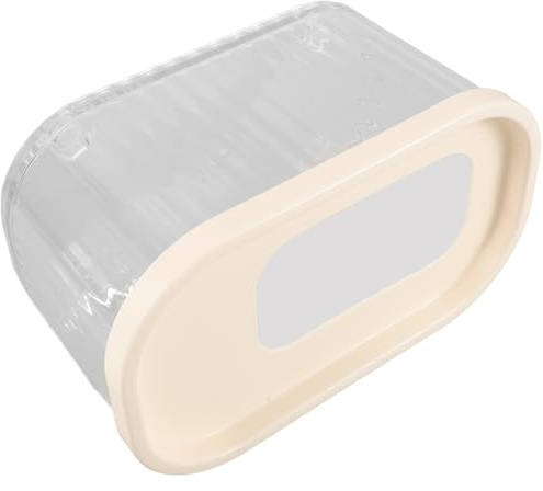 HOLIDYOYO Baño de Arena Transparente para Hámster Caja Multifuncional para Ducha y Baño de Cobayas Recipiente Antisalpicaduras Fácil de Limpiar para Pequeños Roedores