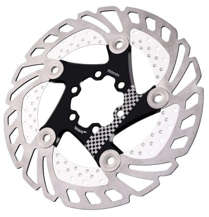 moto Rotore Disco freno posteriore Dischi Freno Per Moto Per Mountain Bike Rotore A Disco Flottante 6 Bulloni 140 Mm 160 180 203 Accessori