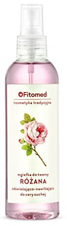 Fitomed Damaszenerrose Face Mist 200ml - Erfrischendes und Verjüngendes Feuchtigkeitsspray Gesicht für Trockene Haut – Naturkosmetik
