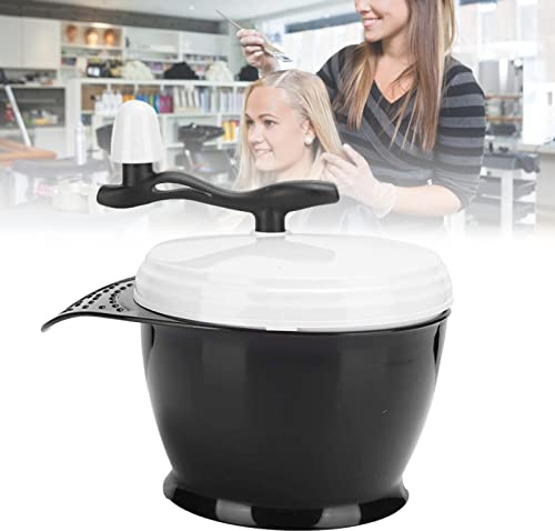 Hair Dye Kit, Electric Automatic Mixer Hair Dye Cream Mixing Bowl For Diy Salon Set Hair Dye Hair Coloring Dyestuff Mixer Hair Tinting Bowl Hand Blender Hair Dye Cream Mixer