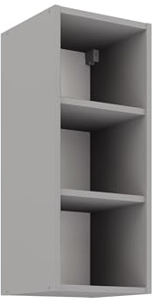 Hängeschrank Regal 30 cm Bianca Grey - Grau Küchenzeile Küchenblock