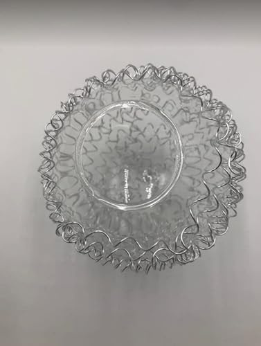 Lampenglas für Reality Leuchten Wire Draht Ersatzschirm Glas Lampenschirm Ersatzglas für Pendelleuchte Drahtkugel Kugelglas