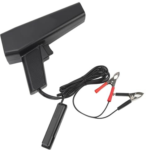 Keenso Lampe Stroboscopique de Lumière de Synchronisation de Moteur, Outil de Lumière de Synchronisation de Moteur à Inductif de D'allumage Numérique 12 V