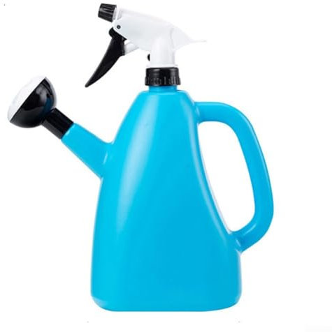 SPORTARC Arrosoir 2 en 1 avec pulvérisateur - Multifonctionnel - Pour plantes d'intérieur et de jardin - Bouilloire d'eau pour fleurs et plantes - Bleu