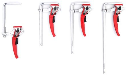 Quick Ratchet Track Saw Guide Rail Clamp MFT Clamp for MFT Table and Guide Rail System Woodworking Clamp (120 * 60mm)