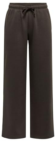 ONLY Onlbest Pantalon pour Femme Coupe Large, Gâteau au Chocolat, L