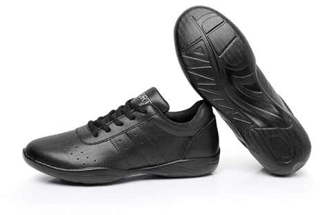 Damen Herren Cheerleadingschuhe Mädchen Cheerleadingschuhe Tanzschuhe Gymnastik Jazz Yoga Trainingschuhe Outdoor Sportschuhe Walkingschuhe Weiß