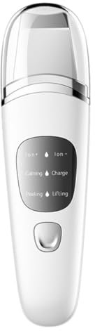 Healvian Dispositivo De Belleza Facial con Pala Removedora y Pantalla LCD Máquina Ultrasónica para Limpieza Profunda De y Eliminación Eficaz De Puntos Negros Portátil y Ligera para Cuidado
