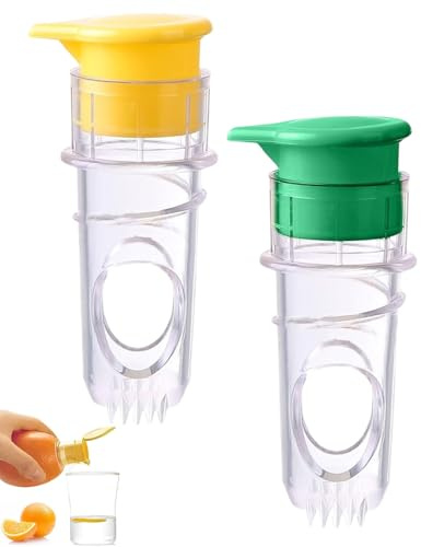 KEMUZ 2Pcs Presse Agrumes Citron Manuel, Presse-agrumes manuel à visser, Fruit Lemon Squeezer Pour Utilisation Dans les Restaurants, Cuisines, Bars