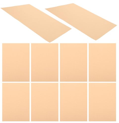OSALADI 10pcs Vintage Parchment Paper Sheets Unbleached Parchment Paper for Printing Wrapping Scrapbooking Supplies Certificate Ritual