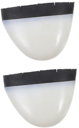 TOBBOMEY Cappucci Protettivi per Dita dei Piedi in Plastica Resistenti Urti e Forature Sicurezza per e Unisex