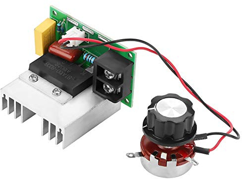 Akozon Regulateur Tension élevé électronique AC 0-220V 8000W Digital Dimmer Moteur électrique Contrôleur de Vitesse Moteur à Courant Alternatif
