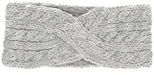 Sterntaler Baby - Mädchen Strick-stirnband Halstuch, Silber, 55/57 EU