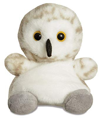 Aurora, 61351, Palm Pals Snowy Owl, 5In, Soft Toy, White