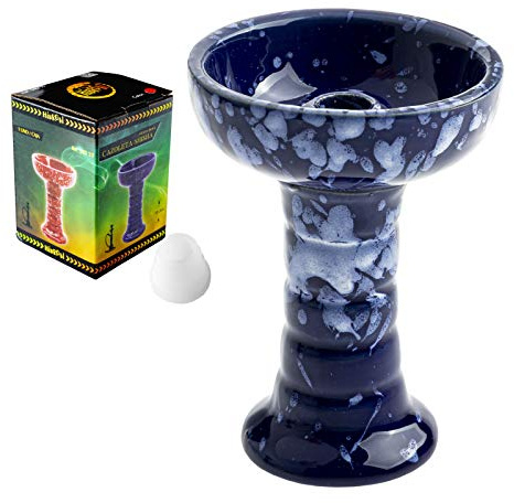 HIBRON Cazoleta Tipo Phunnel para Shishas o Cachimbas Estandares -Compatible con Provost, Kaloud y otros gestores de calor