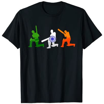 Indian Cricket Jersey India Cricket Team Lover Supporter T-Shirt