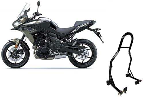 Cavalletto alzamoto per alzare sollevare la ruota davanti gomma posteriore della KAWASAKI VERSYS 650 E 1000 di tutti gli anni