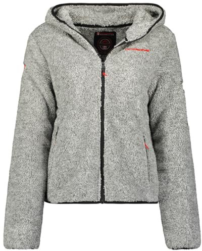 Canadian Peak Ulebeak_Lady - Women's Warm Padded Jacket Season Fall Winter Spring Summer - Warm Coat Jacket - Long Sleeve Jacket - Women (Light Grey L)