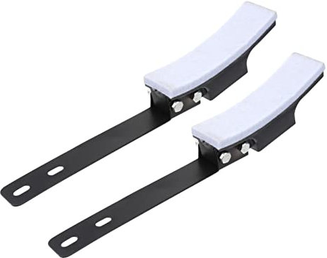 Sosoport 2 STK Bremsbelagsatz bremsbeläge bremskeil Fahrrad Filz bremsbelag Heimtrainer pad Indoor-Heimtrainer Indoor-Cycling-Fahrrad Mountainbike Komponente Bremsbacke Fitness Zubehör