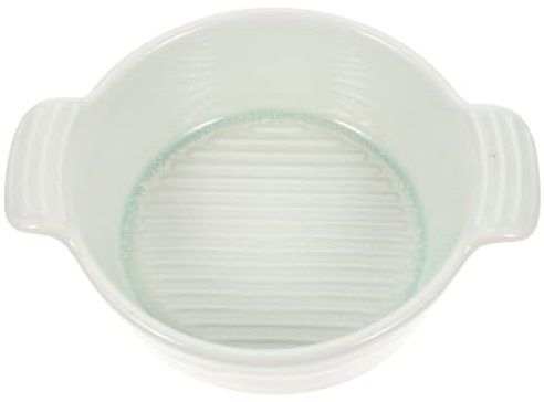 KICHOUSE Ceramic Baking Dish Double Handle Green Oven-safe High Temperature Baking Pan Home Tableware Roasting Tray and Serving