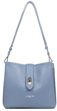 LANCASTER Beuteltasche – Top Double, Aschblau – In – Silber, Einheitsgröße