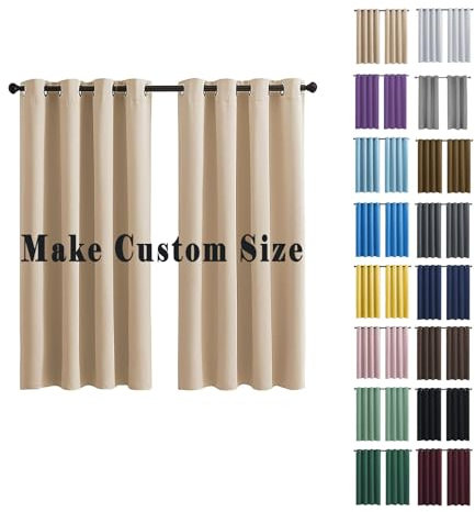 Fliegengitter Gardinen Thermogardine Blickdicht Geräuschreduzierung Einfach Anzubringen für Wohnzimmer Schlafzimmer Tür - 120x190cm(WxH)