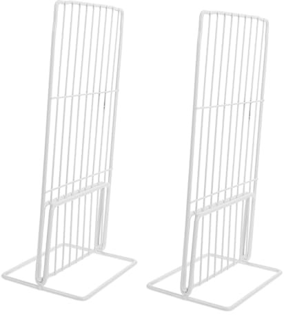 PRETYZOOM Separador de Congelador de Hierro Ajustable y Resistente para Refrigerador, Organizador de Estantes Adecuado para Hogares y Supermercados, Paquete de 2 Piezas