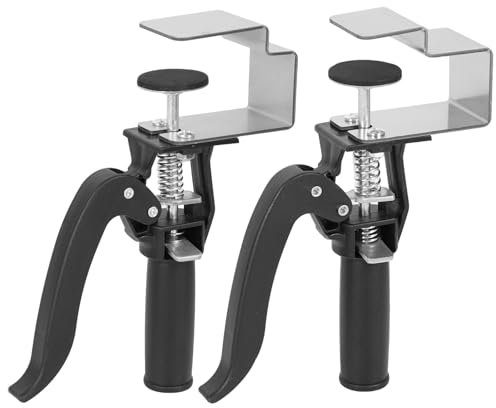2 abrazaderas rápidas ajustables para cajones, tipo de prensa, de acero inoxidable, pinzas de fijación para armario, carpintería, muebles (pequeños y grandes clips curvados)