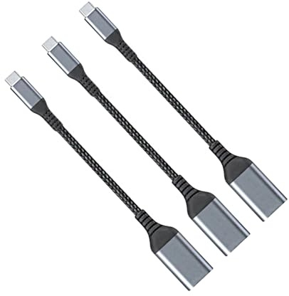 MCAOAL Cavo di durabilità Adattatore da USB 3.0 a un tipo C a USB 3.0 Convertitori per dispositivi esterni Android, accessori telefonici OTG Adattatore per Android