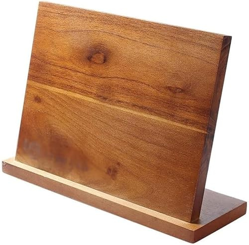Bloque De Cuchillos Portacuchillos Magnético Bloque De Cuchillos Magnético De Madera Maciza Estante De Cuchillos Universal Grande Encimera De Cocina Almacenamiento De Cuchillos