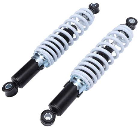 AOWINHIT Amortiguador de Motocicleta Ajustable Amortiguador de Resorte de Aleación de Acero de Alto Rendimiento Amortiguador para Mini Moto de Cross Scooter Carro de Bolsillo 300 Mm 2