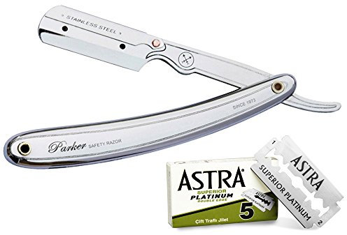 Parker-Astra Rasoio e Lamette da Barba 31R - 1 Confezione da 2 Pezzi