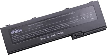 vhbw Akku kompatibel mit HP EliteBook 2730p | 2740p, 2760p, 2740w Notebook (3600 mAh, 11,1 V, Li-Ion)