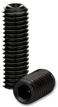 DOJA Industrial | Gewindestifte Madenschrauben | M6 x 20 mm | PACK 20 | Schrauben ohne Kopf | Madenschraube Hex Grub Sechskant | Gewindestift Einschraubmutter | Tuergriff mit Innensechskant