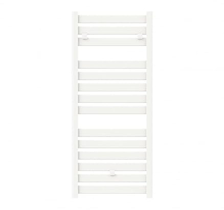 facula - Radiador Toallero DE Agua Gala Blanco 1150x500mm | (NO Eléctrico) | 3 Soportes+purgador | Conexiones 3x1/2